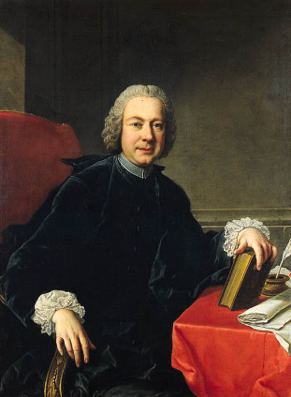 Pietro Metastasio, portrait du XVIIIe siècle