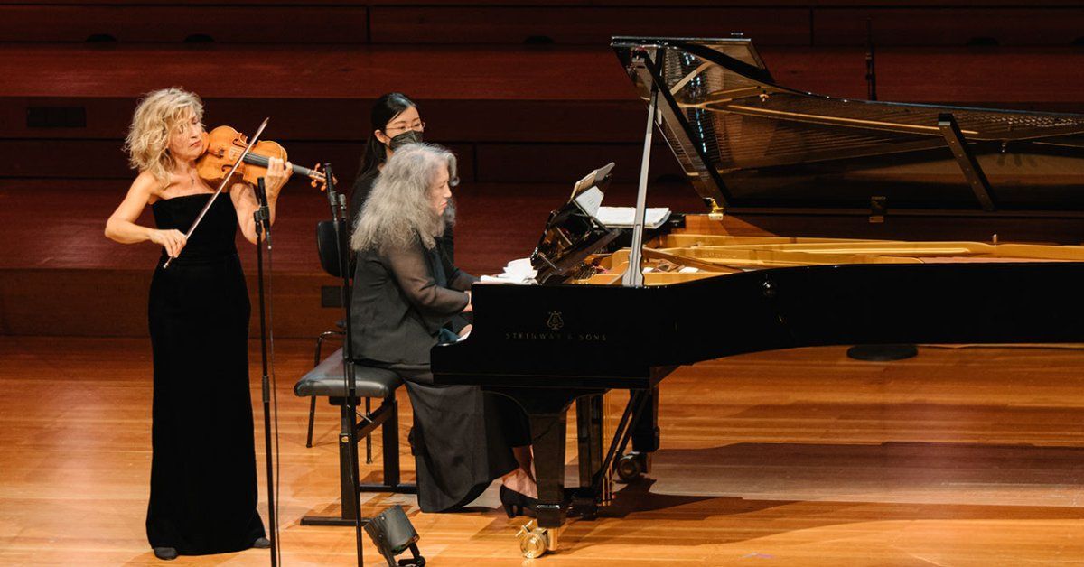 Festival Argerich, con Anne-Sophie Mutter & Susanne Barner