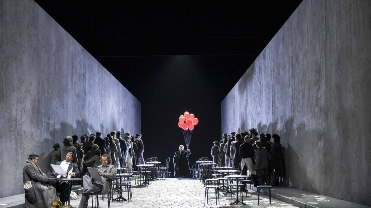 La bohème, opera in four acts by Giacomo Puccini - Glyndebourne Festival