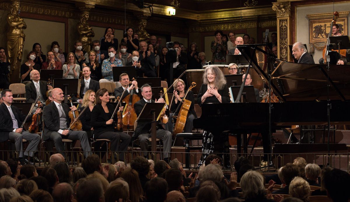 Martha Argerich, con Filarmónica de Viena & Zubin Mehta