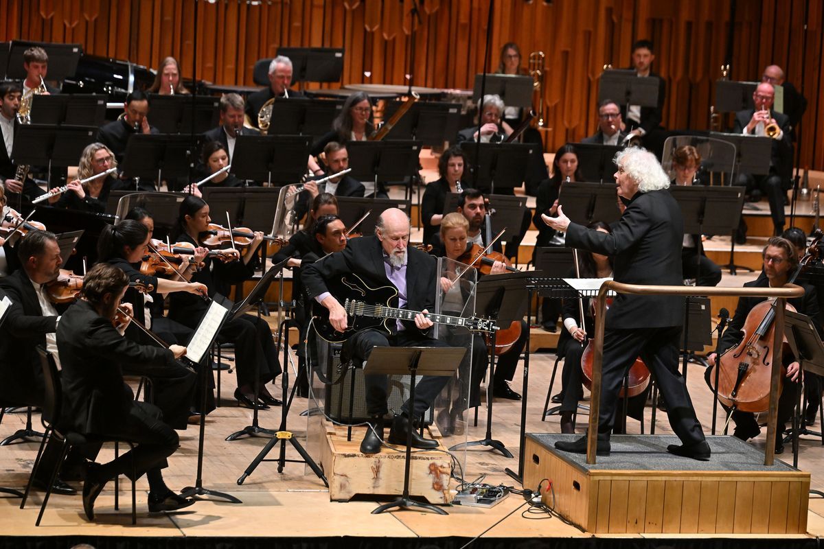 Tippett, Turnage & Vaughan Williams, con John Scofield, Sinfónica de Londres & Simon Rattle