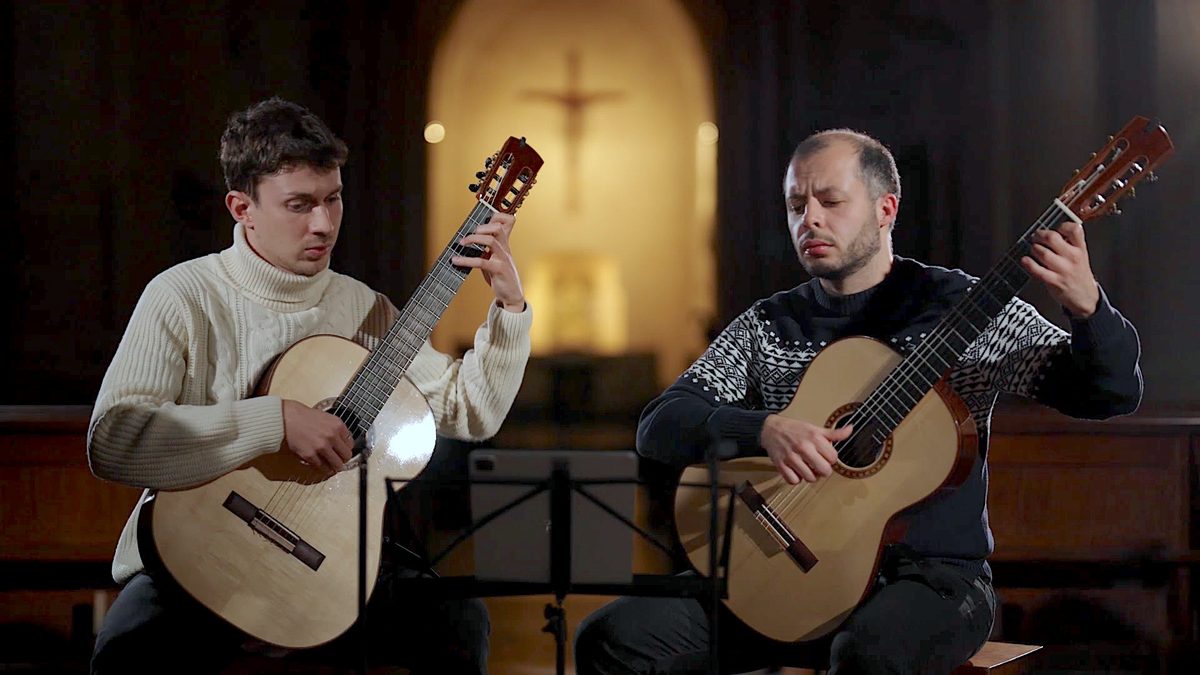 Goldberg Variations (selection) by J.S. Bach, with Thibaut Garcia & Antoine Morinière