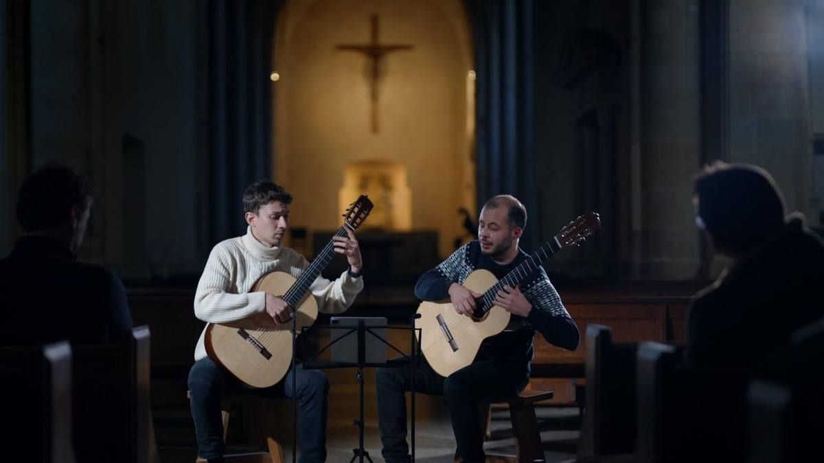Variaciones Goldberg (selección), de J.S. Bach, con Thibaut Garcia & Antoine Morinière
