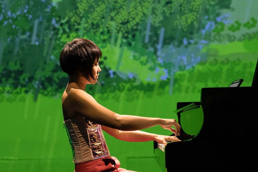 Yuja Wang × David Hockney au Lightroom de Londres